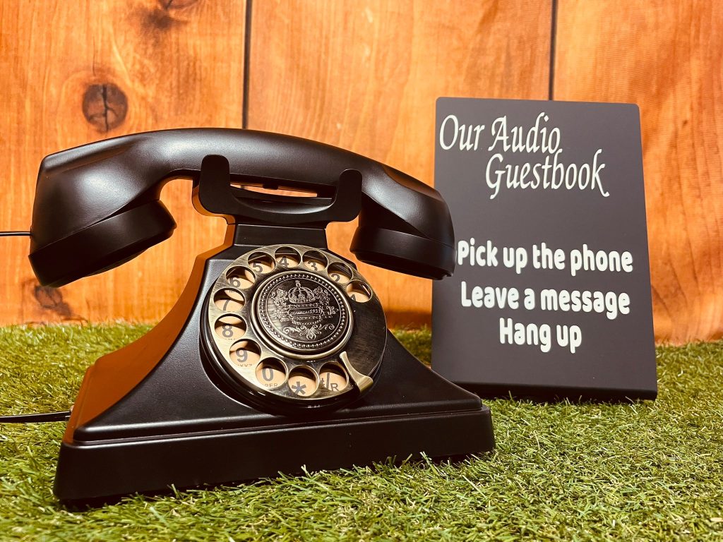 Vintage Audio Guestbook