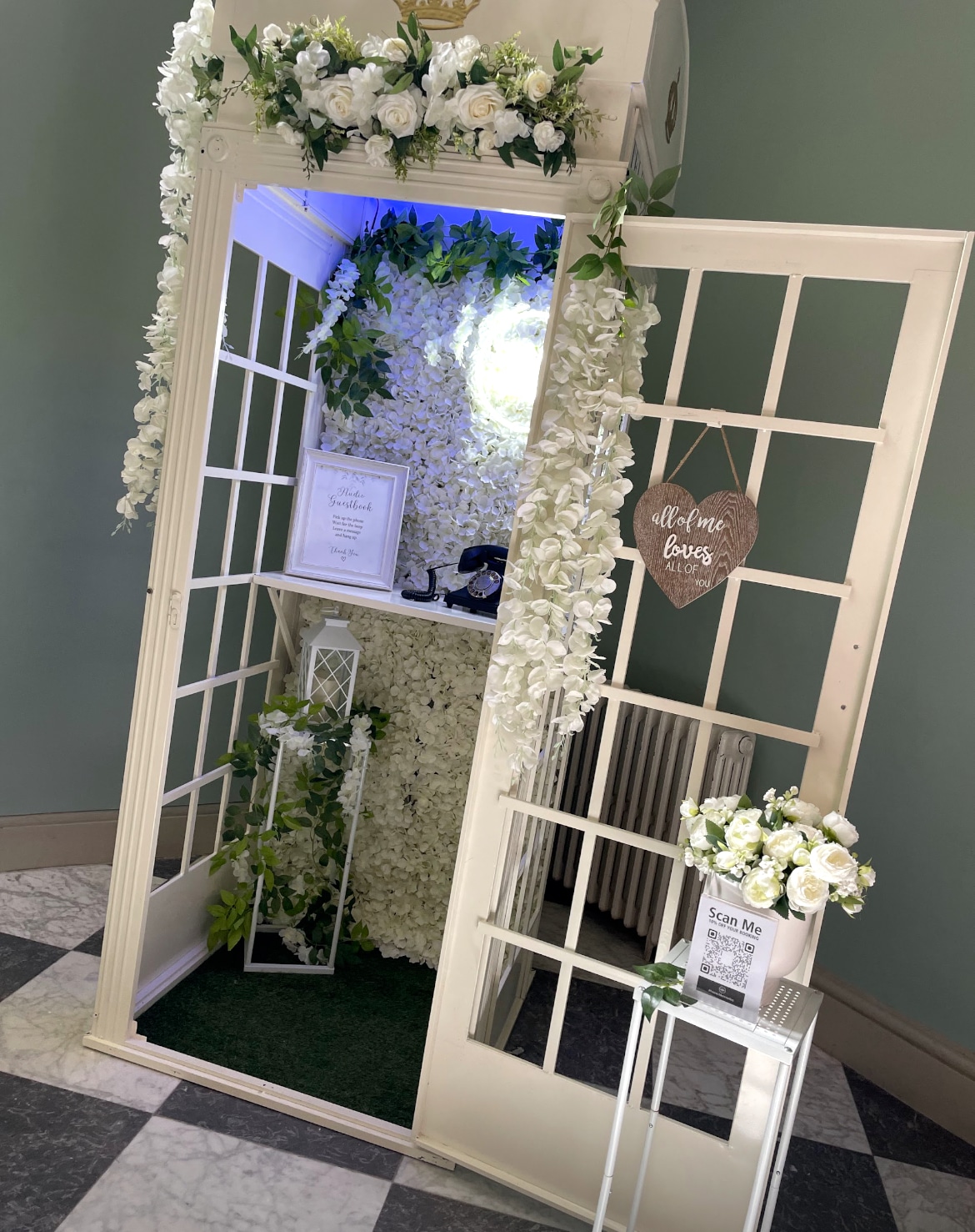 Audio Guestbook Telephone Box Hire